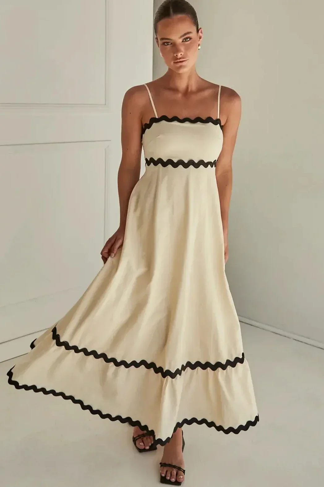 Nora® | Contrast Long Capri Dress - Image 13