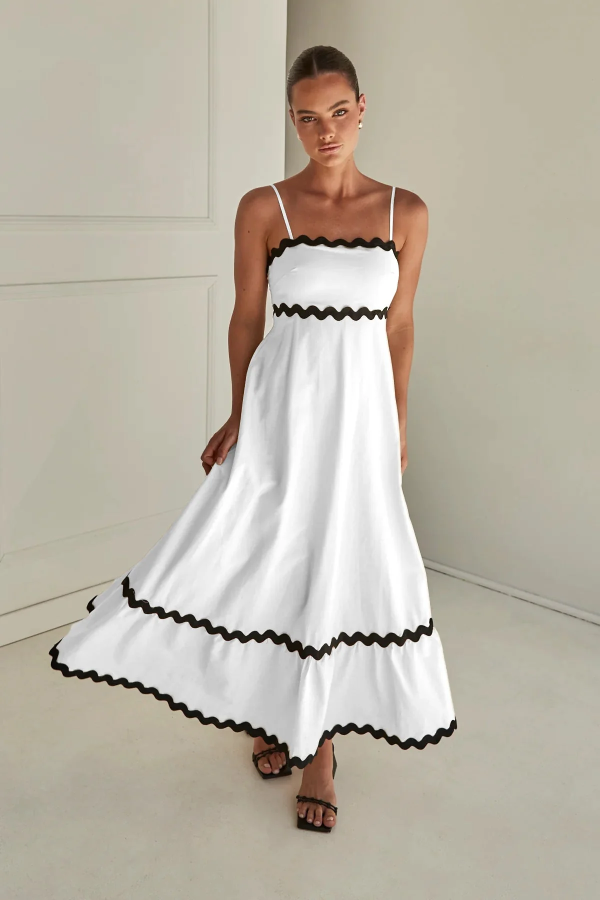 Nora® | Contrast Long Capri Dress - Image 15