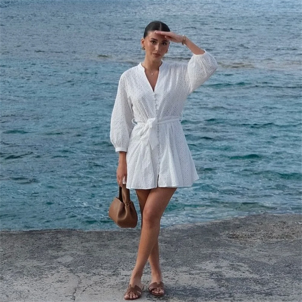 Nora® | Short Polyester Summer - Image 2