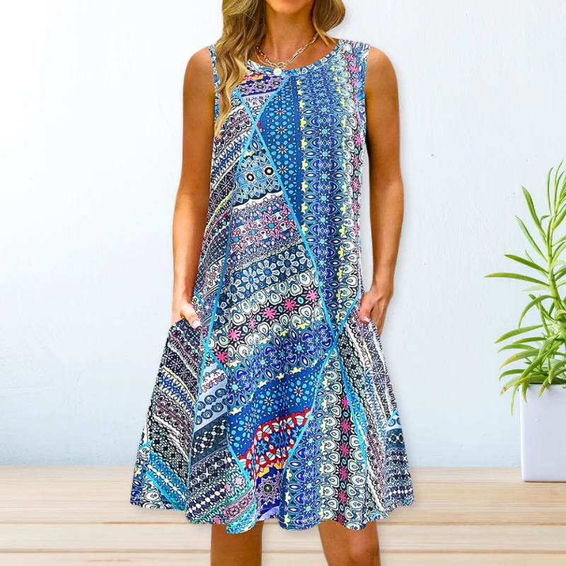 Norma® | Printed Loose Dress - Image 2