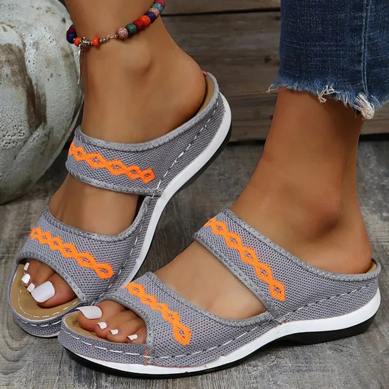 Norma® | Women'S Orthopedic Leather Sandals - Image 3