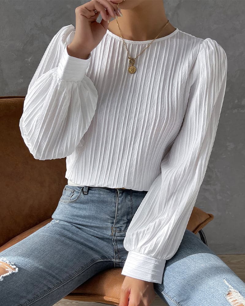 Nuala® | Blouse With Puff Sleeves - Image 4