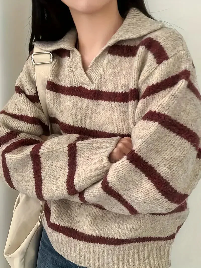 Octavia® | V-neck knitted sweater - Image 4