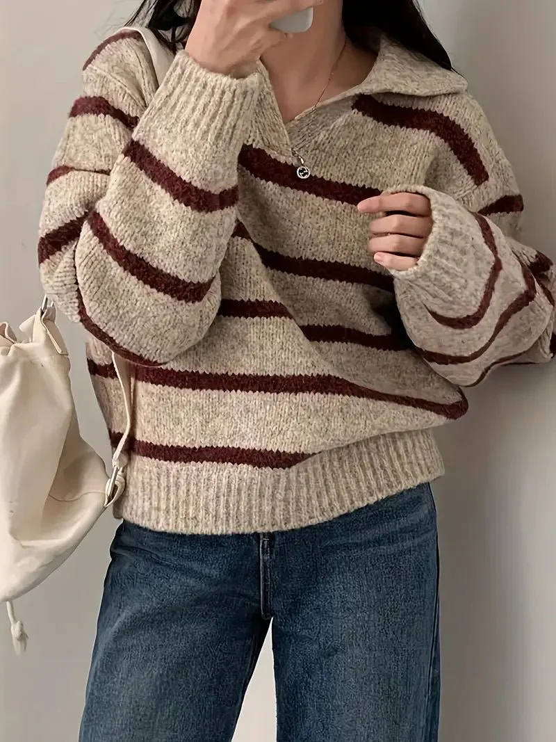 Octavia® | V-neck knitted sweater - Image 5