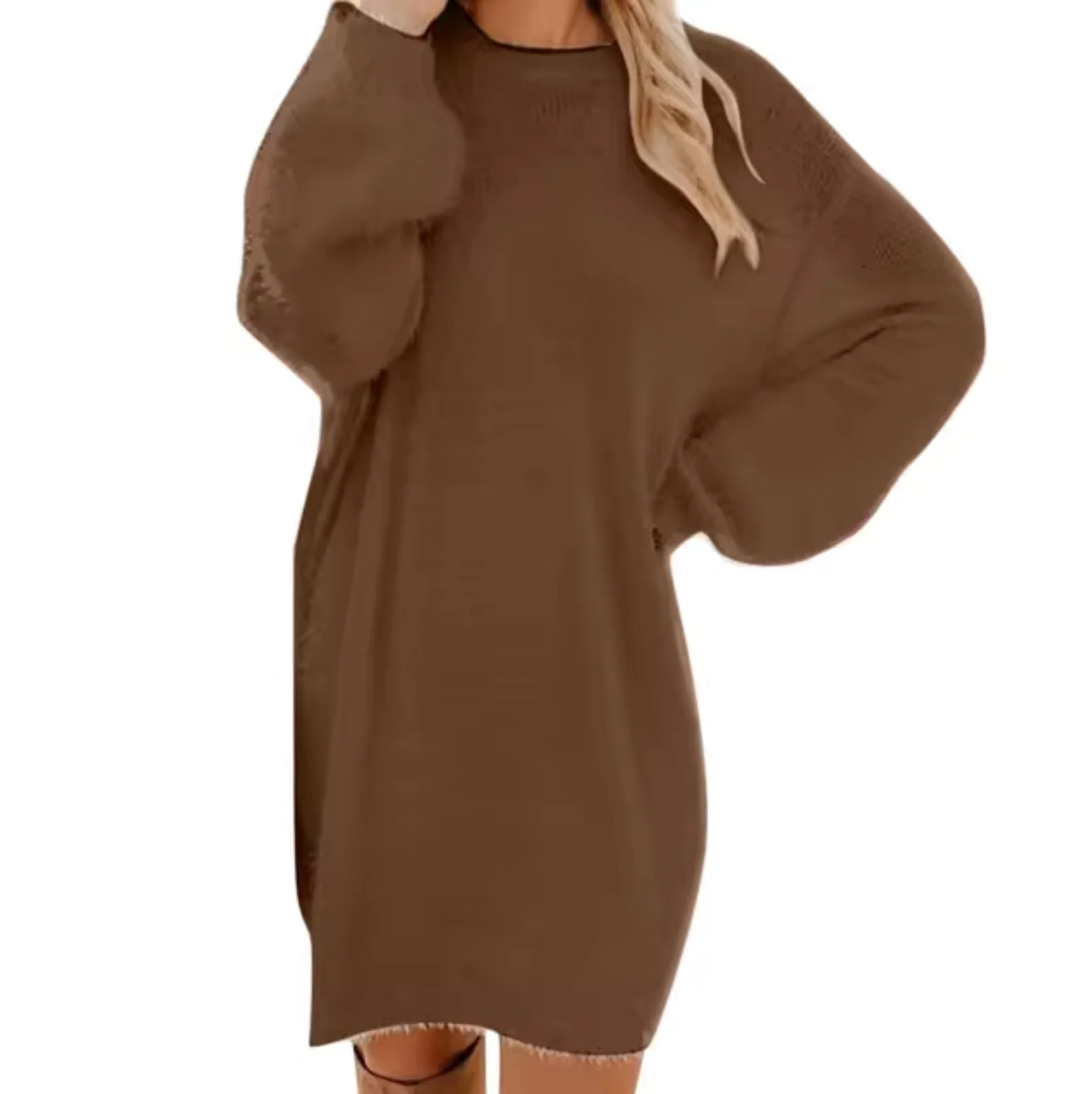 Olga | Casual knit dress - Image 5