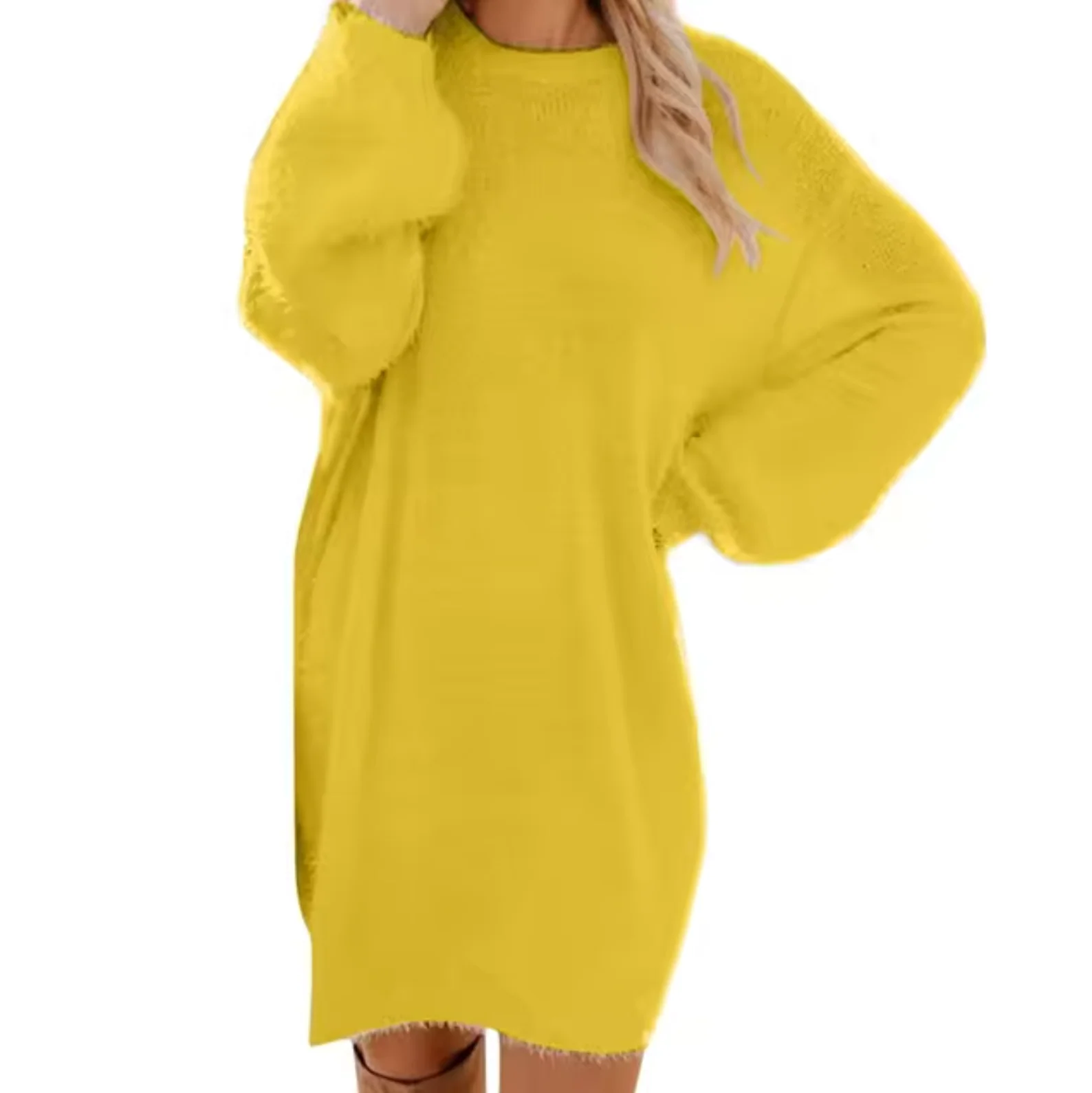 Olga | Casual knit dress - Image 9