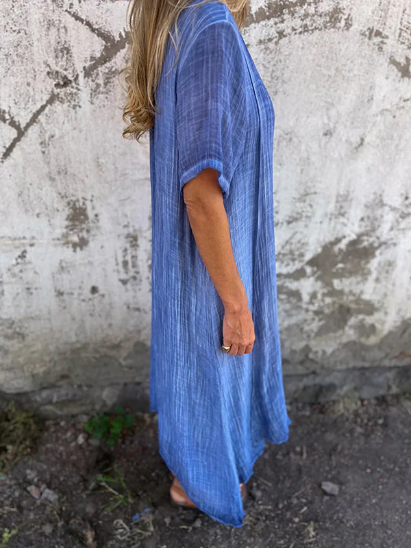 Olga® | Cotton And Linen Dress - Image 2