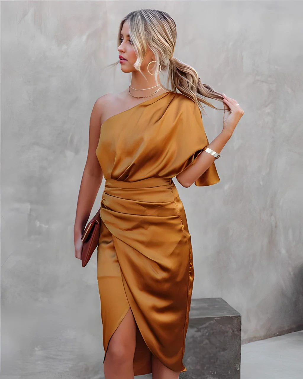 Olga® | Elegant Silk Dress - Image 16