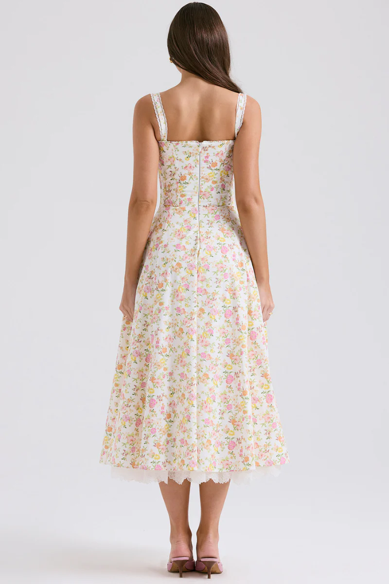 Olga® | Ruched Floral Maxi Dress - Image 5