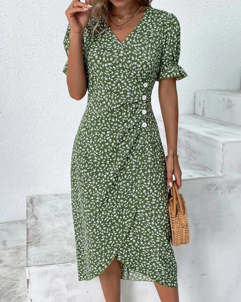 Olivia® | Women's dress with floral pattern - Image 10