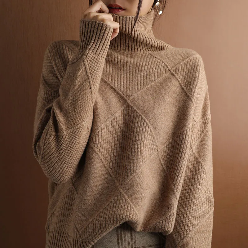 Oriana | Structured turtleneck sweater - Image 6
