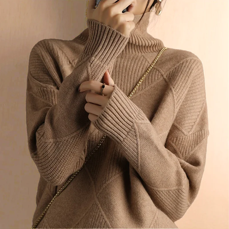 Oriana | Structured turtleneck sweater - Image 7