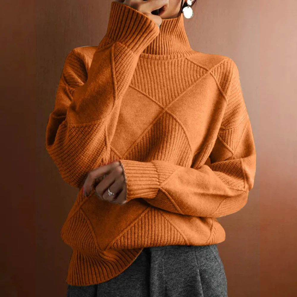 Oriana | Structured turtleneck sweater - Image 9