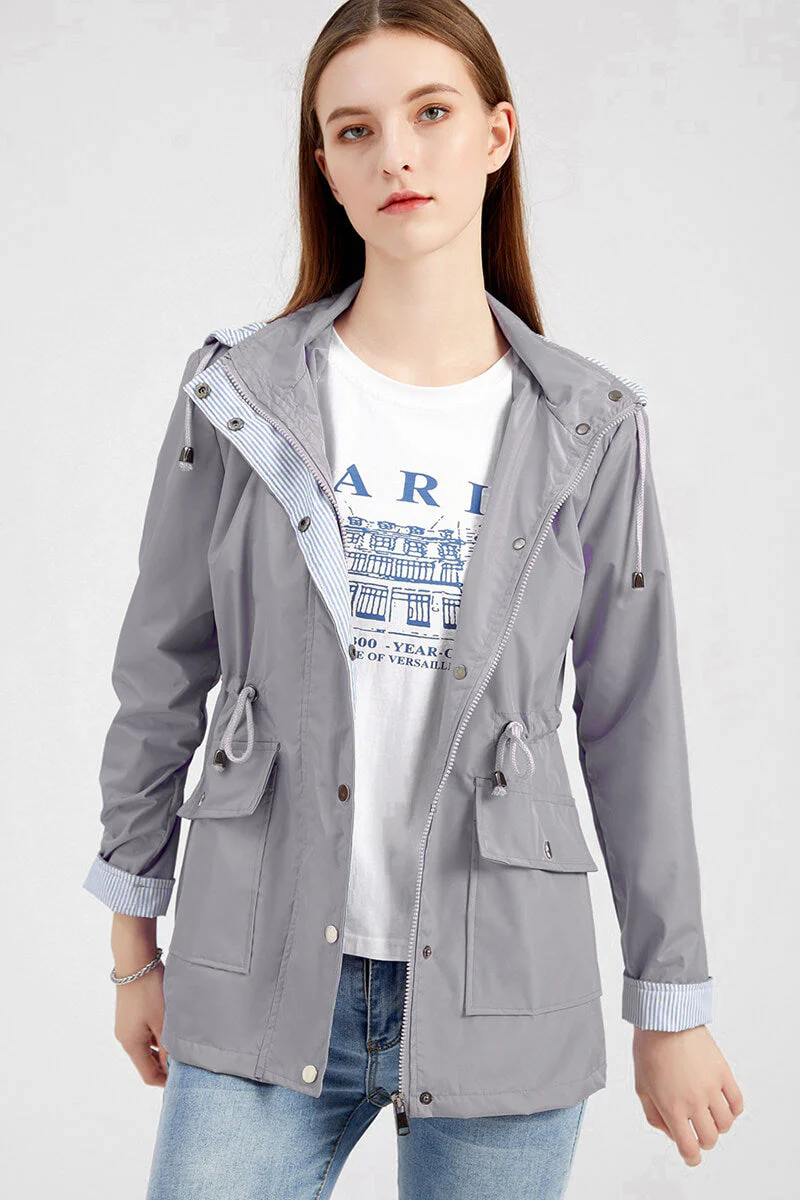 Oriana | Windbreaker with hood - Image 7