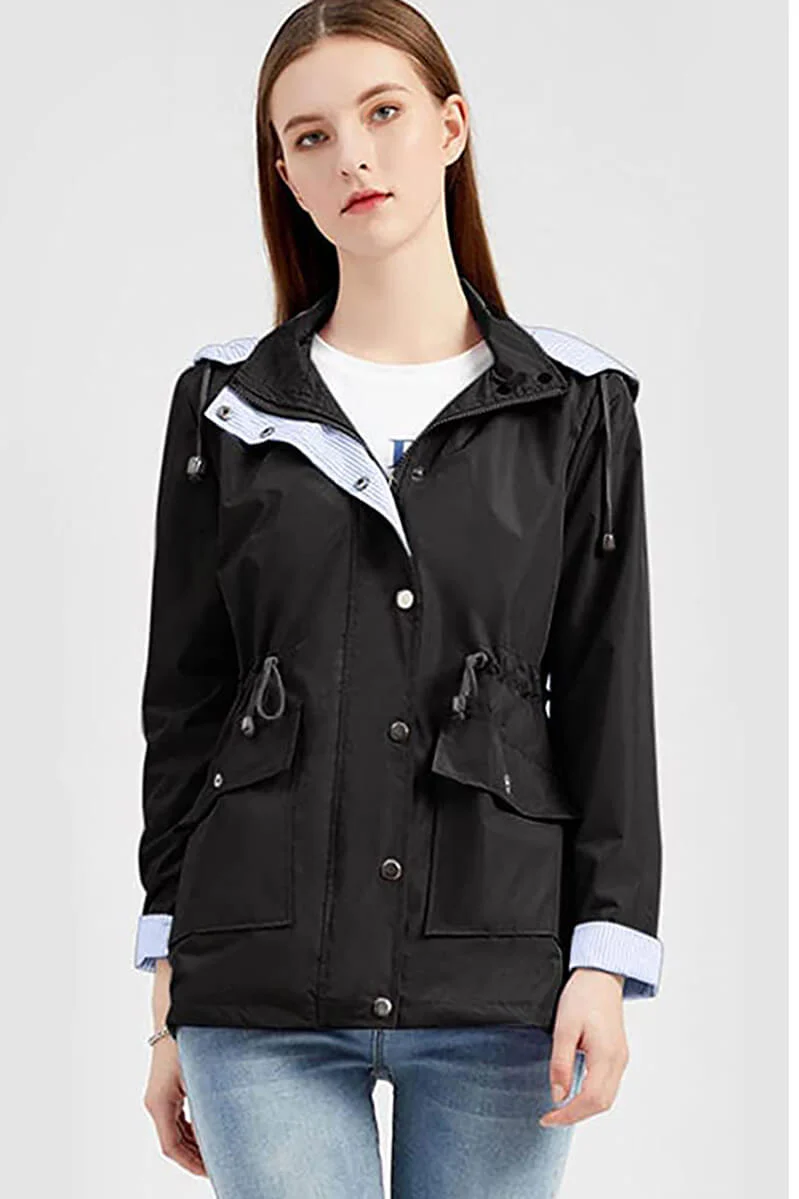 Oriana | Windbreaker with hood - Image 9