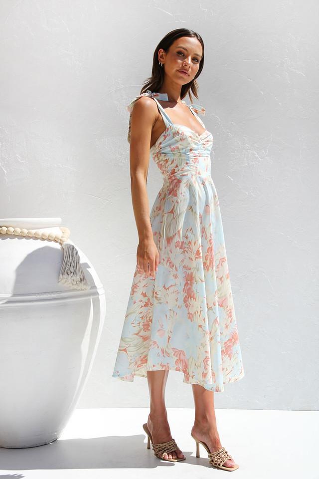 Otilia® | Printed Midi Dress With Straps - Image 5