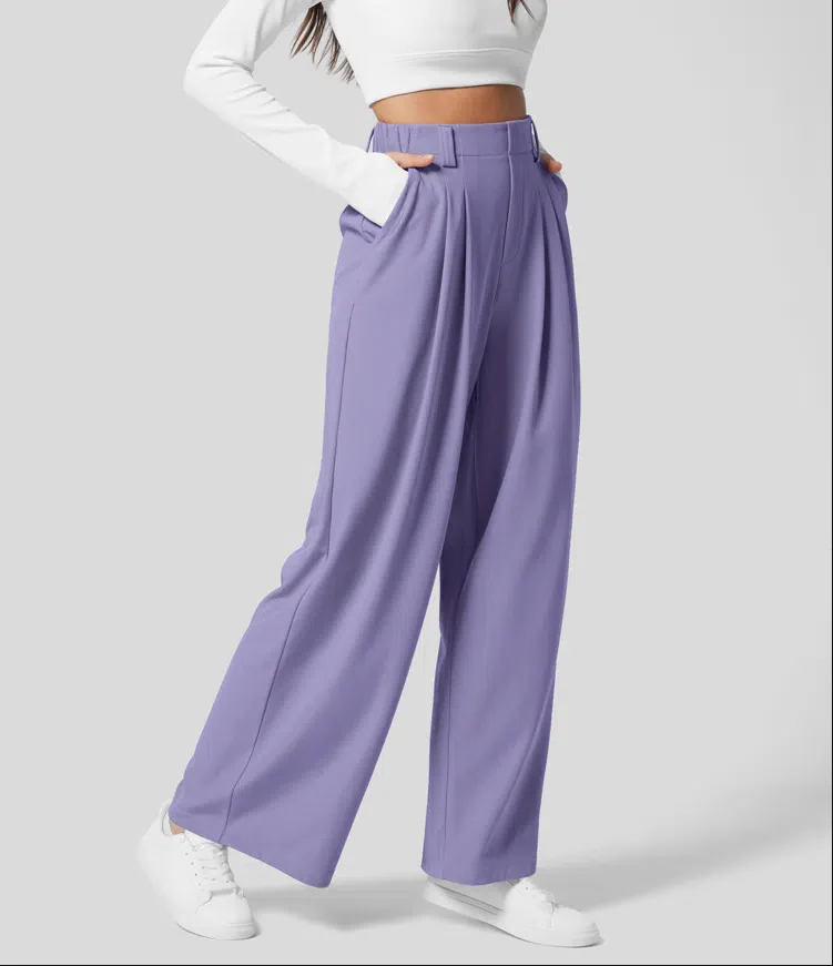 Paloma® | Casual slim fit trousers for women - Image 9