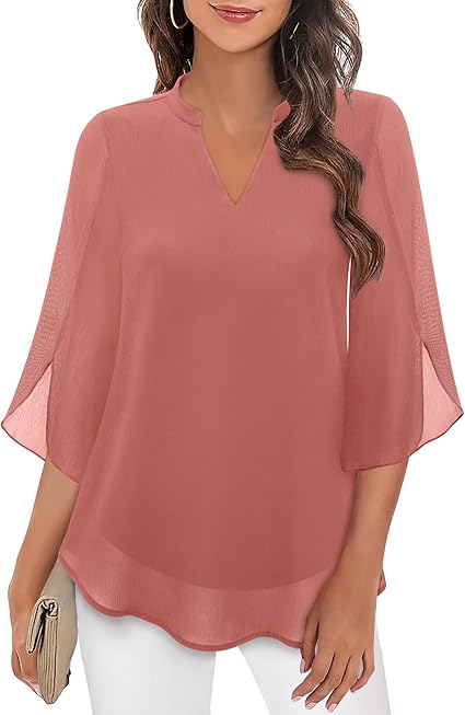 Paloma® | Jette blouse with superpositions for women - Image 6