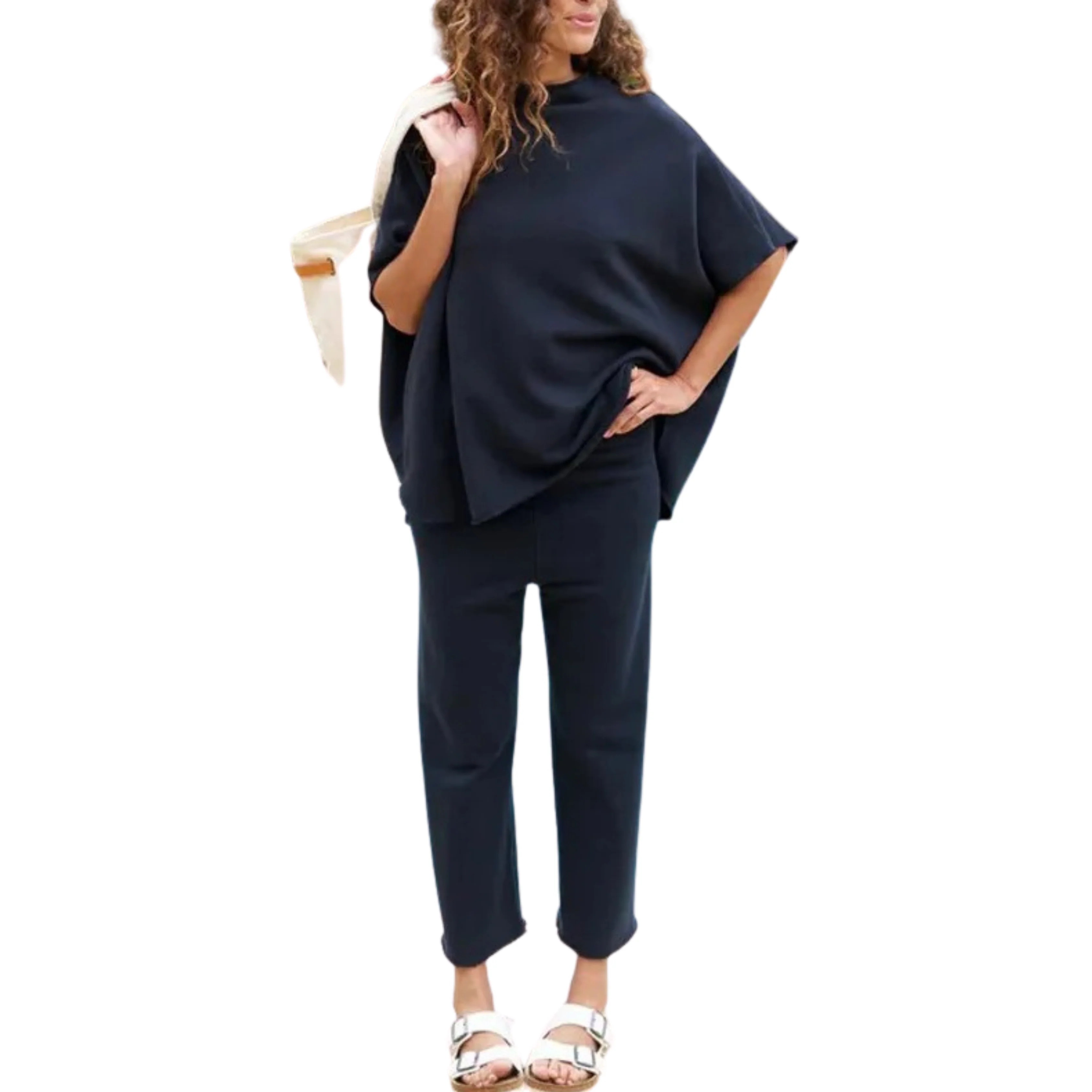 Paola® | Cozy women's loungewear set with batwing sleeves - Image 10