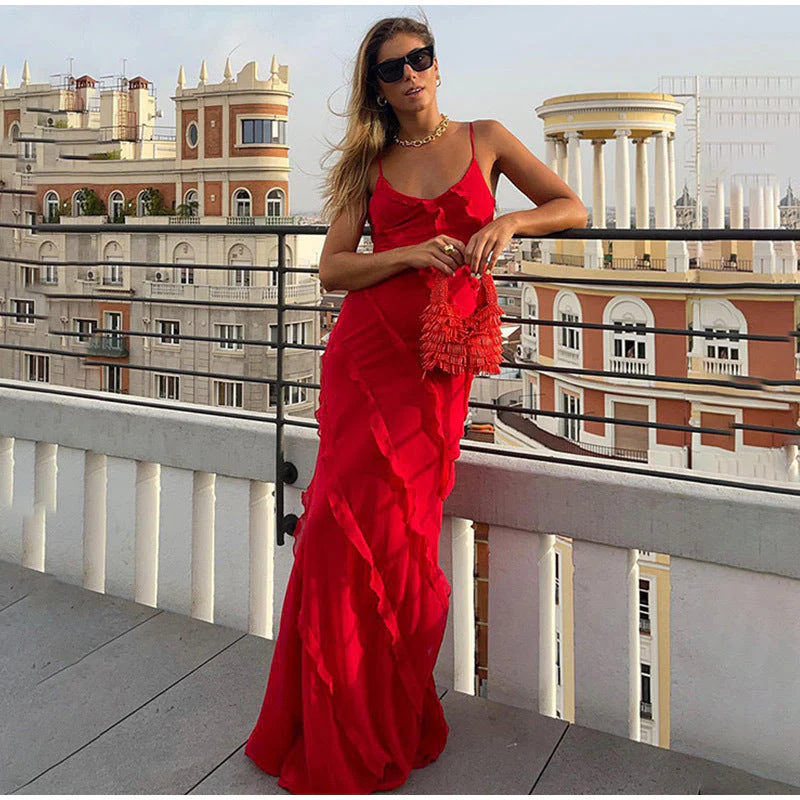 Patricia® | Elegant Long Dress With Ruffles - Image 12
