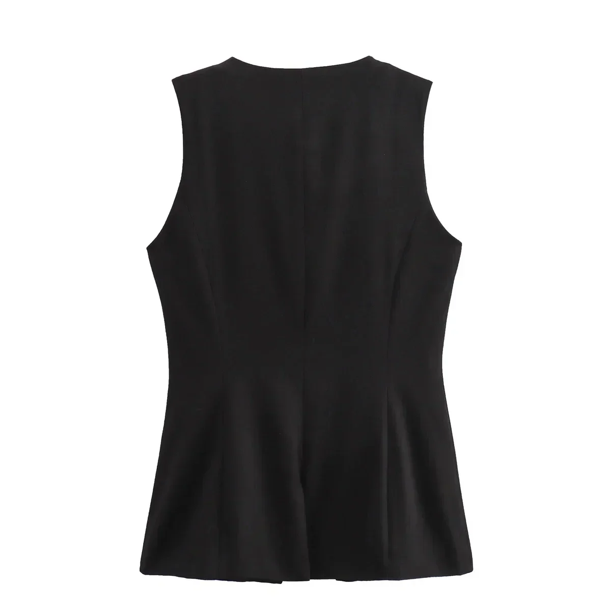 Patricia® | Elegant women's two-piece set vintage short sleeve button placket - Image 3