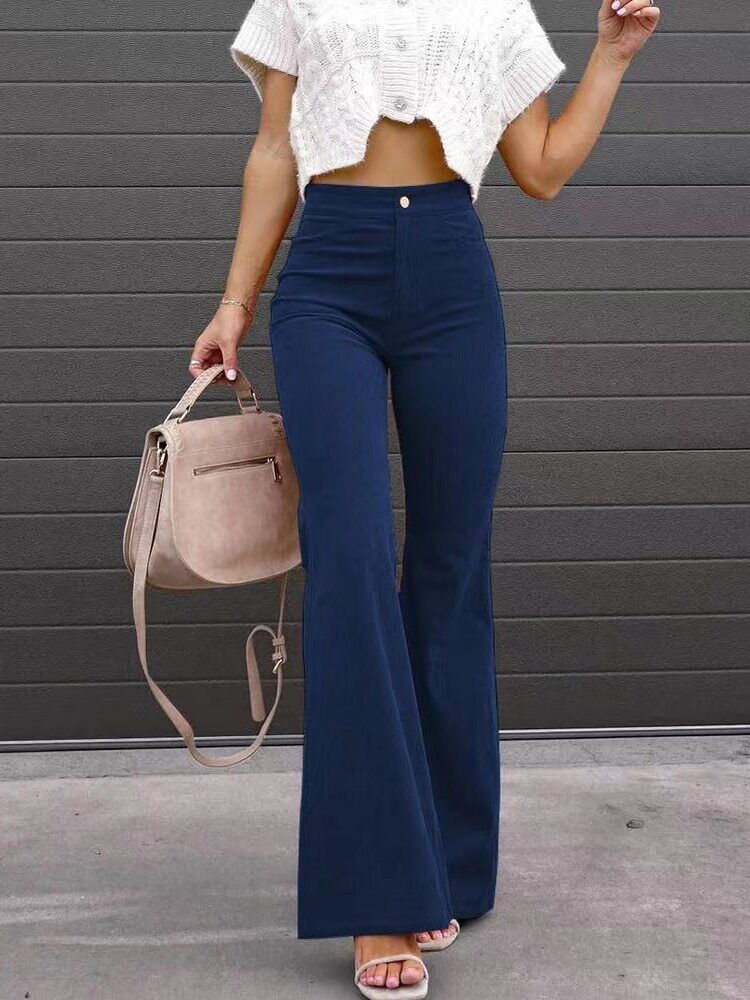 Patricia® | Flared corduroy trousers for women - Image 2