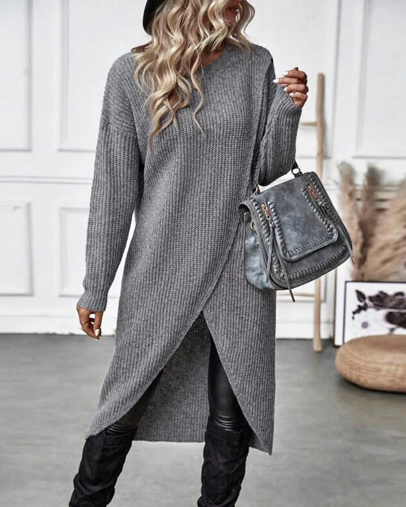 Patricia | Elegant Long Sweater - Image 6