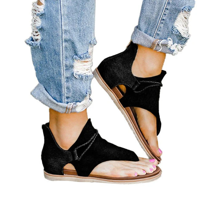 Paula® | Boho Animal Print Sandals - Image 5