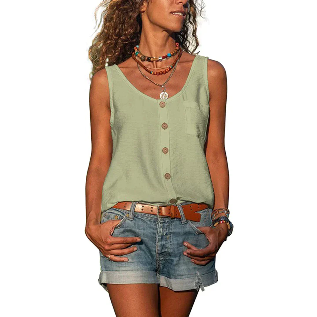 Paula® | Casual Sleeveless Top - Image 3