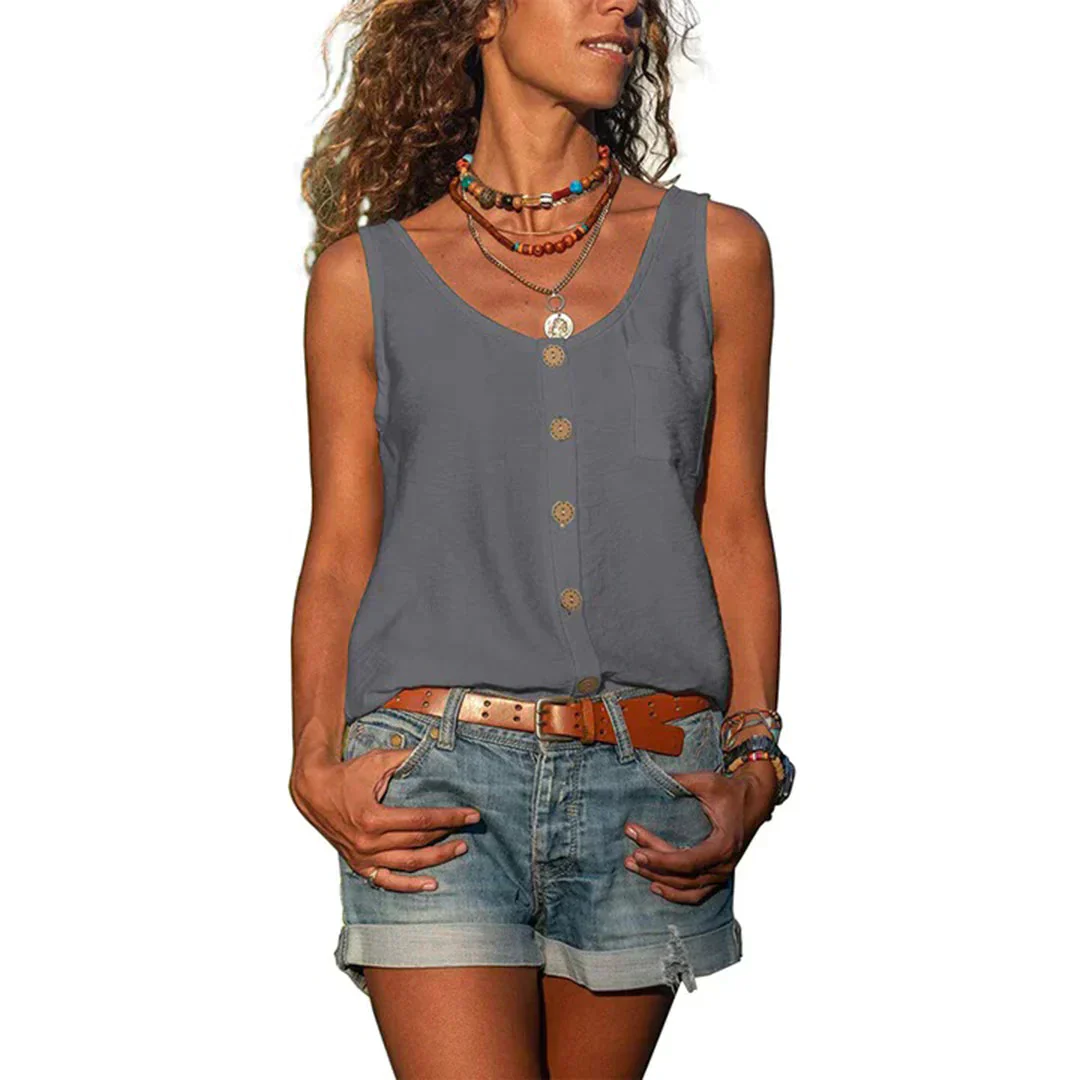 Paula® | Casual Sleeveless Top - Image 7