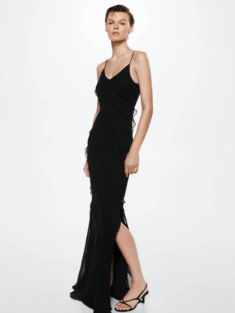 Paula® | Maxi Chiffon Slip With Ruffles - Image 10
