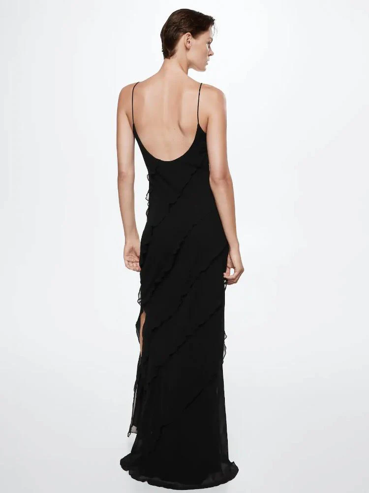 Paula® | Maxi Chiffon Slip With Ruffles - Image 11