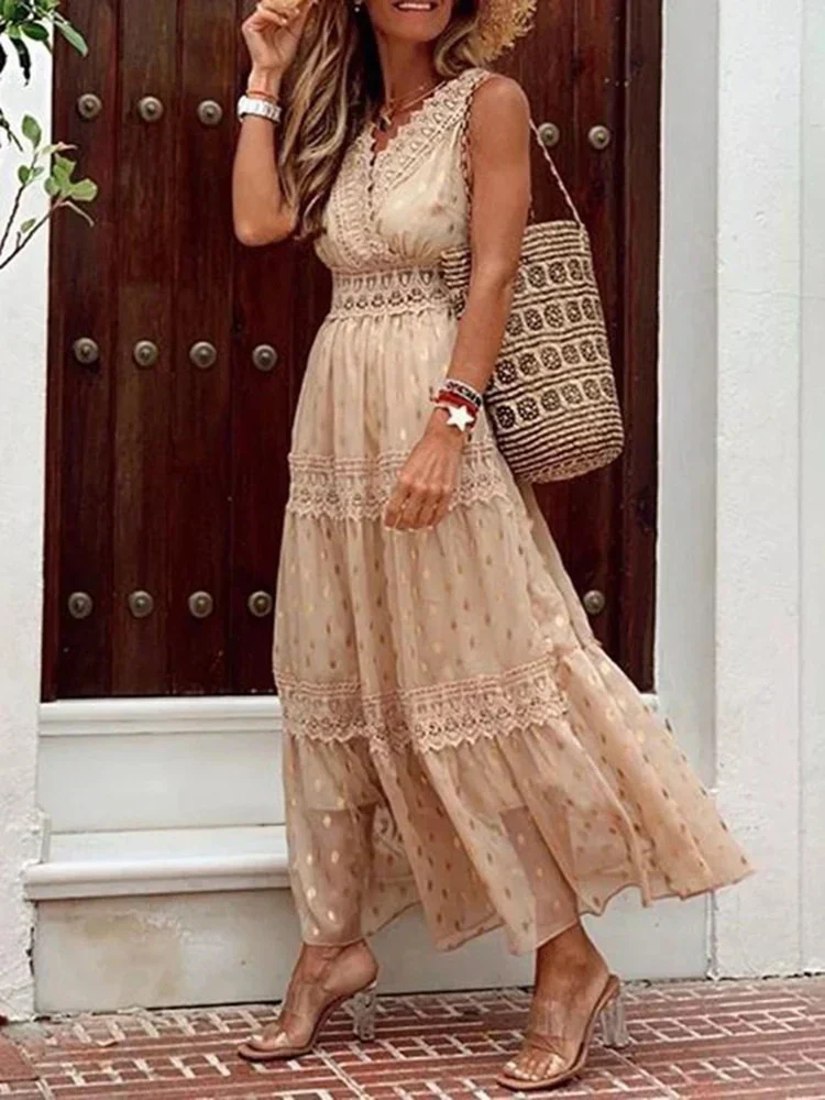 Paula® | Maxi Dress Boho Lace - Image 3