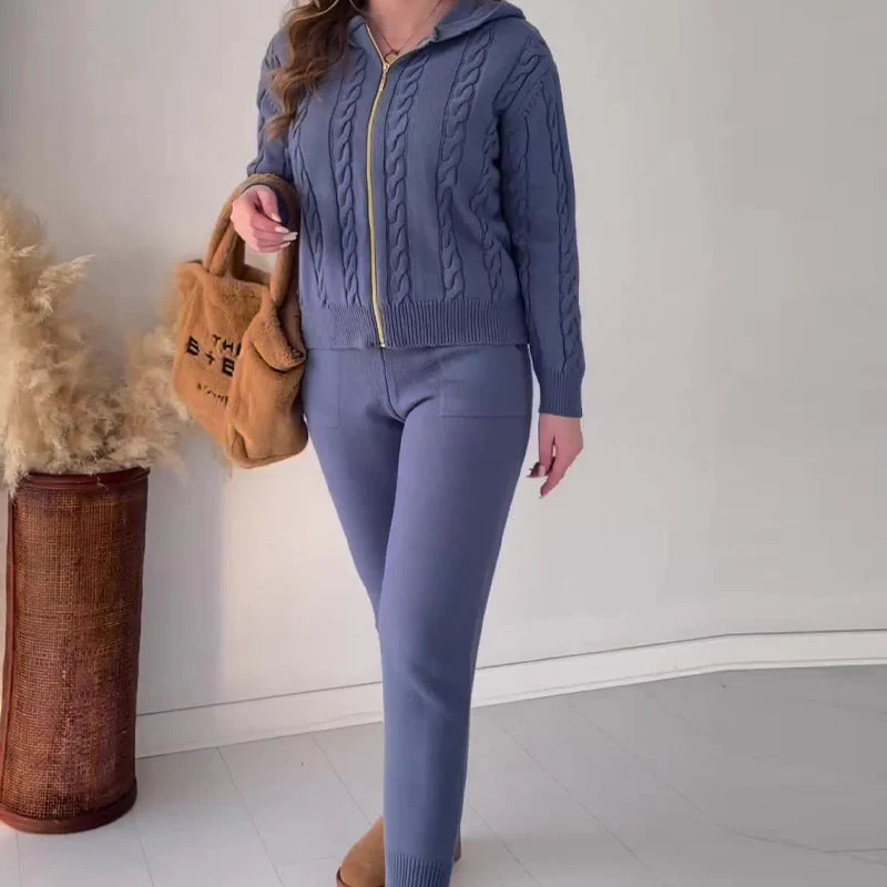 Paulina® | Cardigan and pants set for women - Image 3