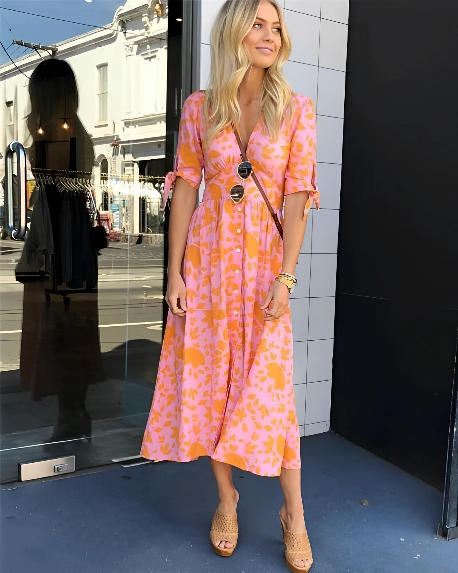 Penélope® | Elegant Pattern Dress - Image 2