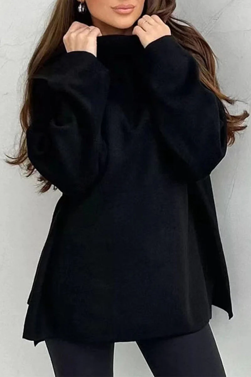 Perla | Simple, plain turtleneck tops - Image 3