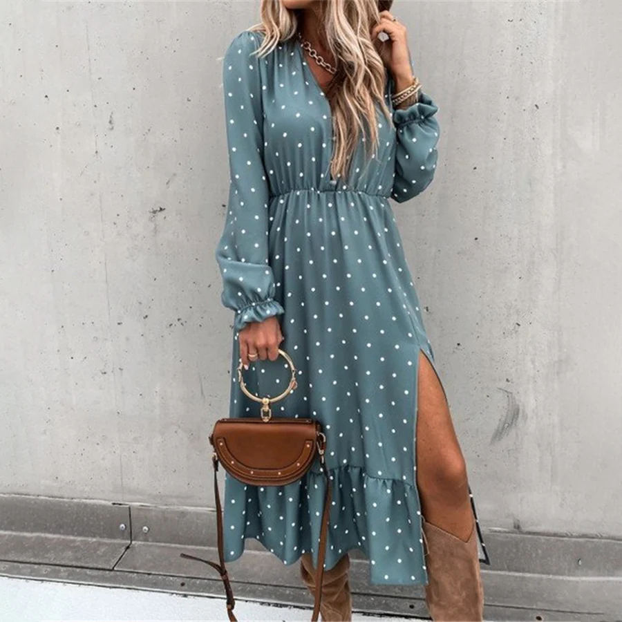 Petra® | Floral Print Slit Dress - Image 2