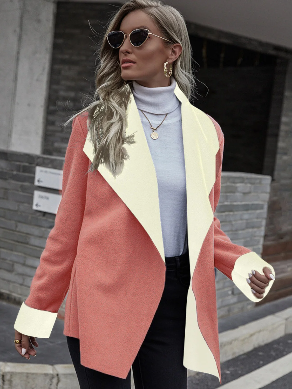 Petra | Long sleeve open front jacket - Image 10