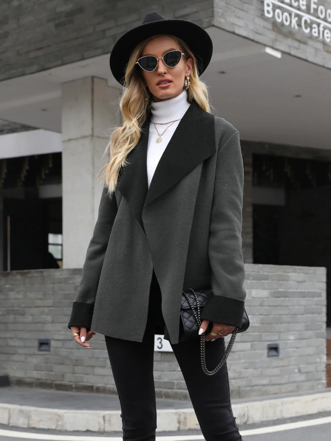 Petra | Long sleeve open front jacket - Image 2