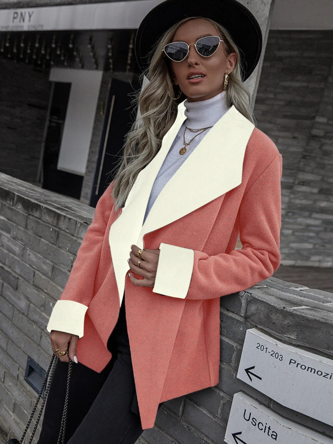 Petra | Long sleeve open front jacket - Image 8
