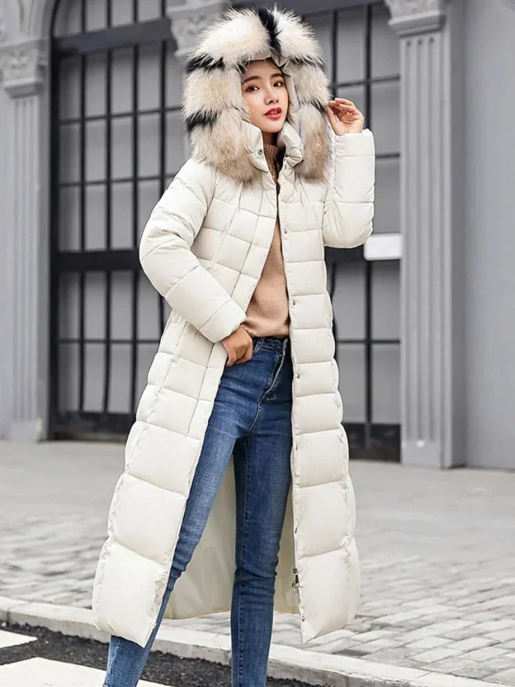 Petra® | Padded women's coat with belt - Image 6