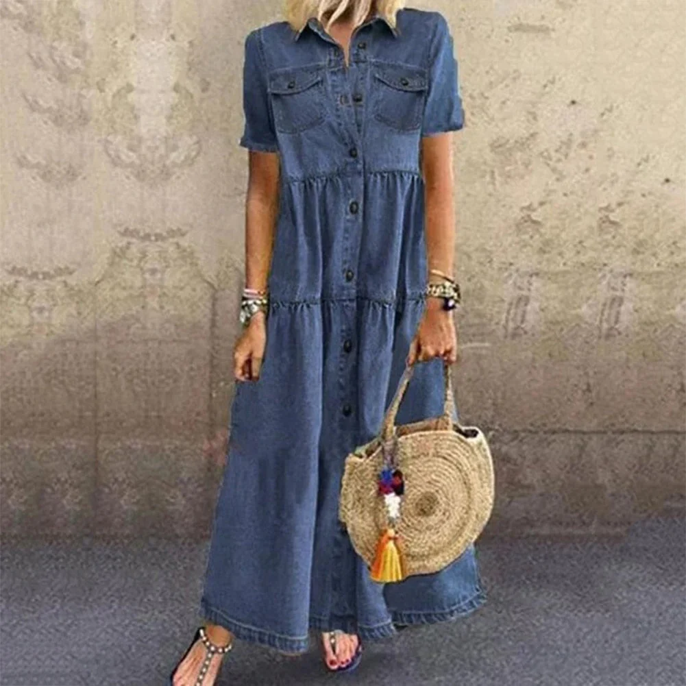 Pilar® | denim dress for women - Image 2
