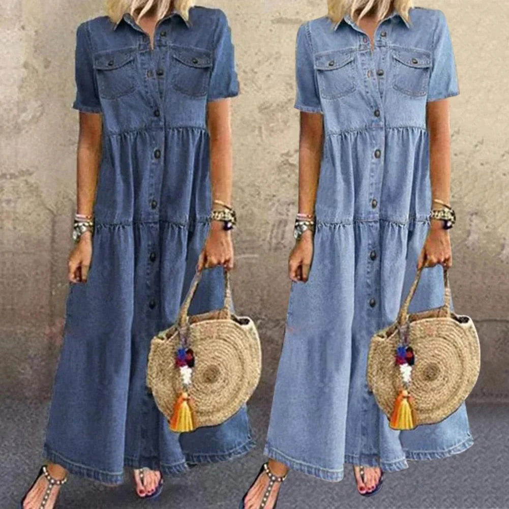 Pilar® | denim dress for women - Image 3
