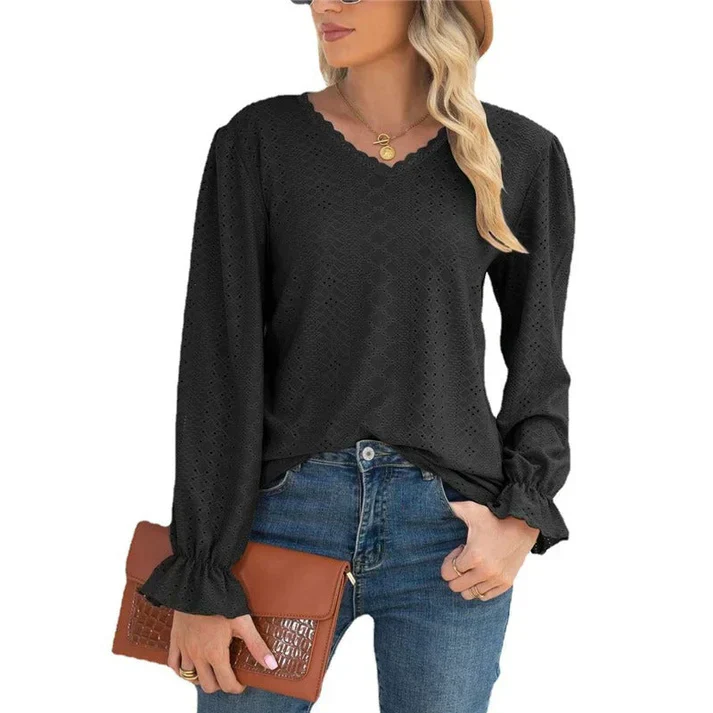 Pilar | Effortless and chic winter blouse - Image 2