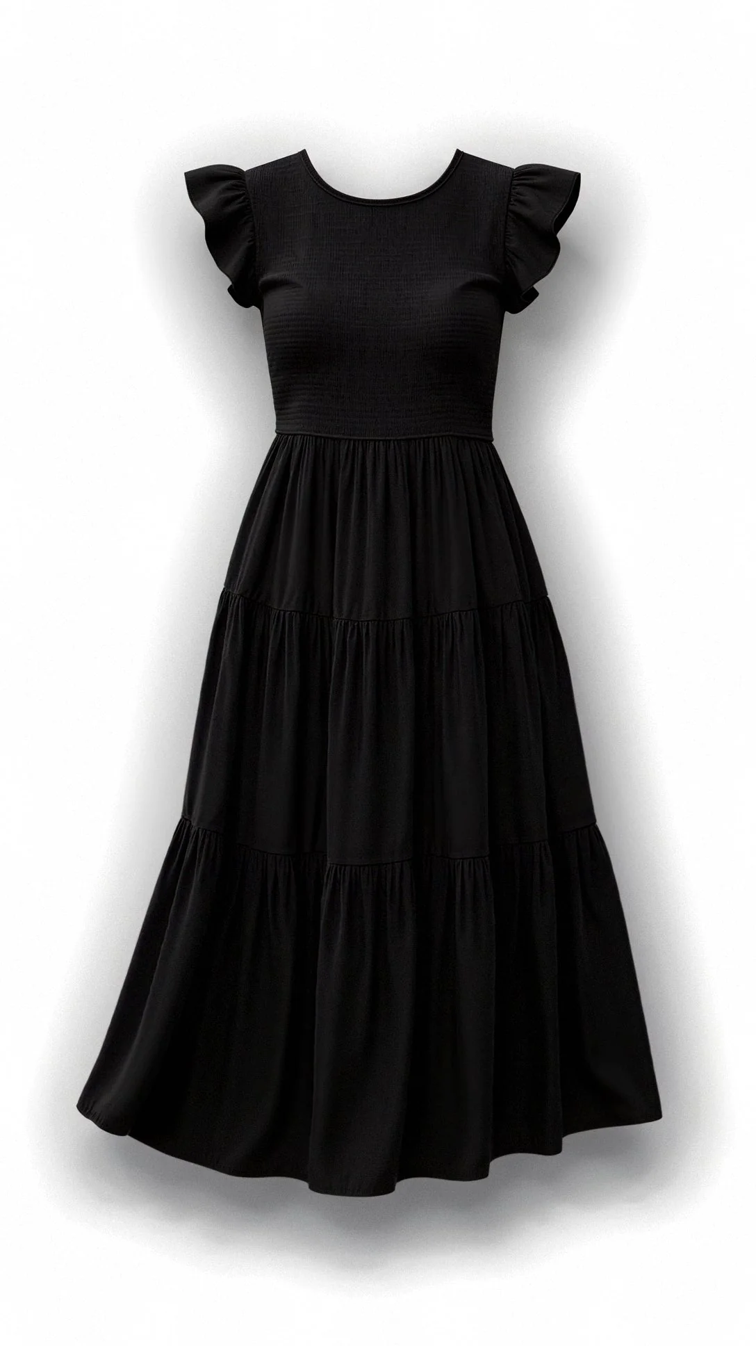 Pilar® | Smocked Summer Midi Dress Pleated - Image 10
