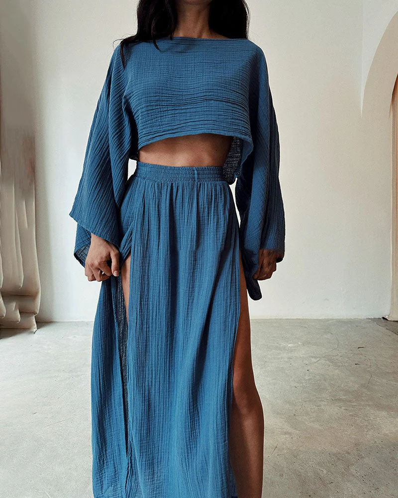Pilar® | Two-Piece Set Flowy Split In - Image 11