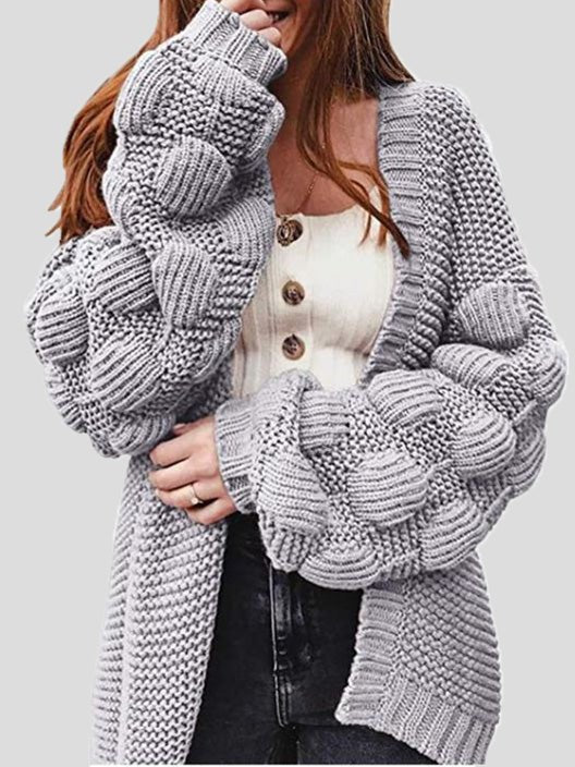 Pink| Casual and effortless winter sweater - Image 3