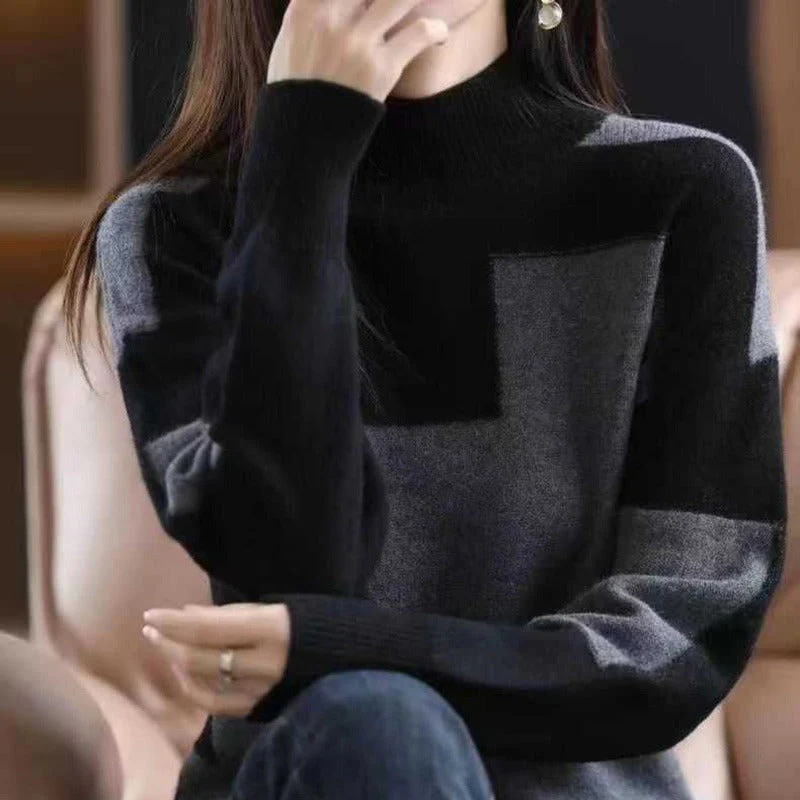 Pink | Casual and fashionable winter sweater - Image 2