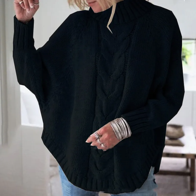 Pink | Elegant knitted sweater - Image 6