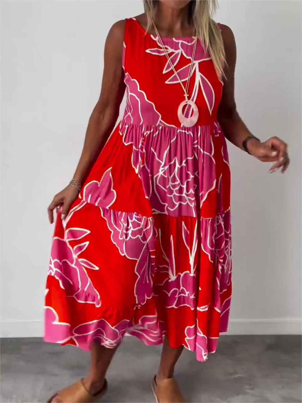 Piper® | Elegant Dress With Floral Print - Image 5